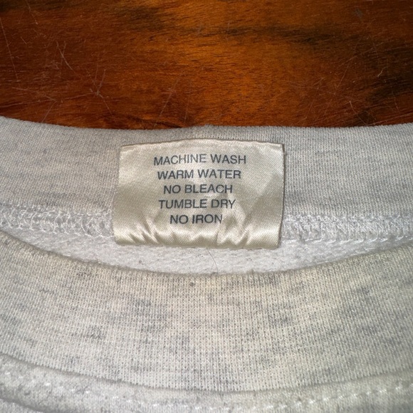 VTG Men’s Cleveland Indians Authentic ‘94 MLB Baseball Gray Sweatshirt L - Picture 5 of 7